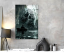 Lake In The Dark World Tempered Glass Wall Art - MyPhotoStation