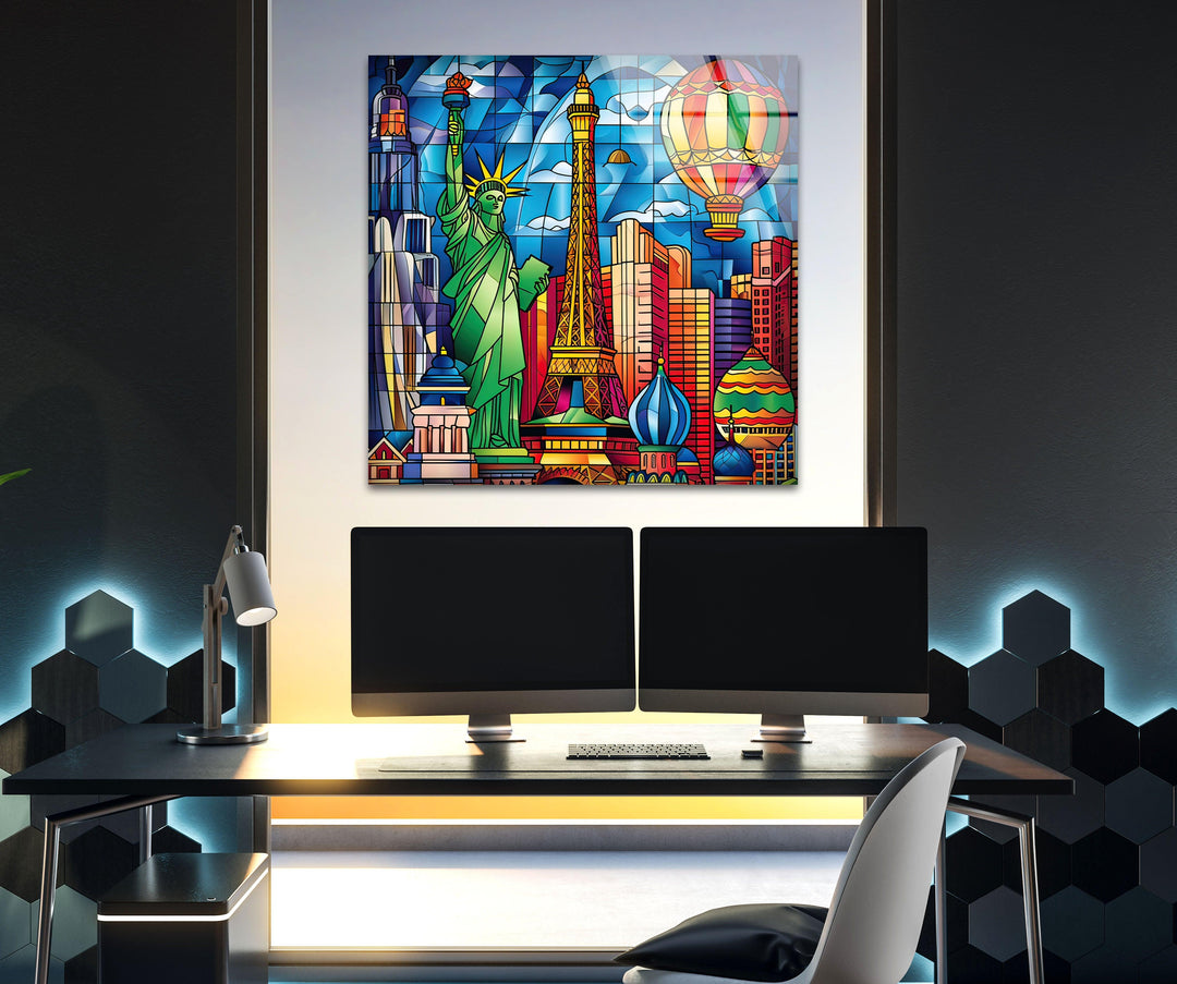 Las Vegas Stained Glass Wall Art art glass wall art, glass wall art pictures
