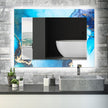 Marble Tempered Glass Wall Mirror