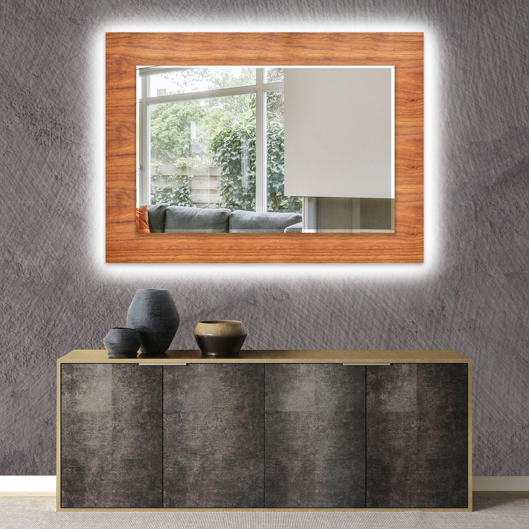 Wooden Wall Mirrors large living room mirror
