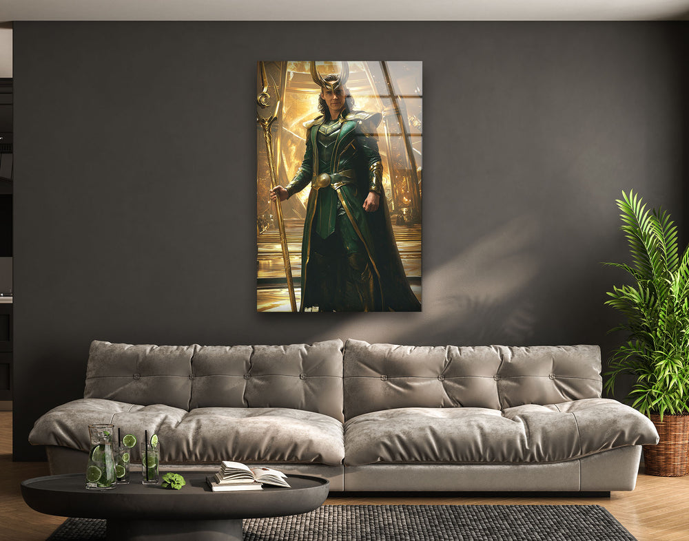 Loki Art Glass Wall Art glass image printing, glass prints from photos
