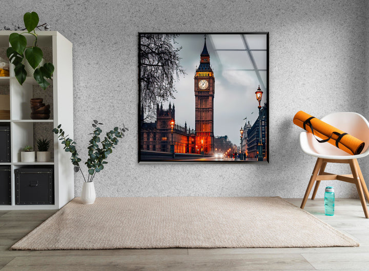 Big Ben London Landscape Glass Wall Art glass image printing, glass prints from photos
