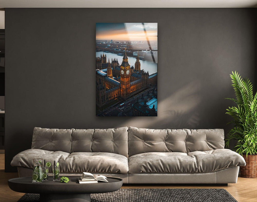 Night London Glass Wall Art art glass wall art, glass wall art pictures
