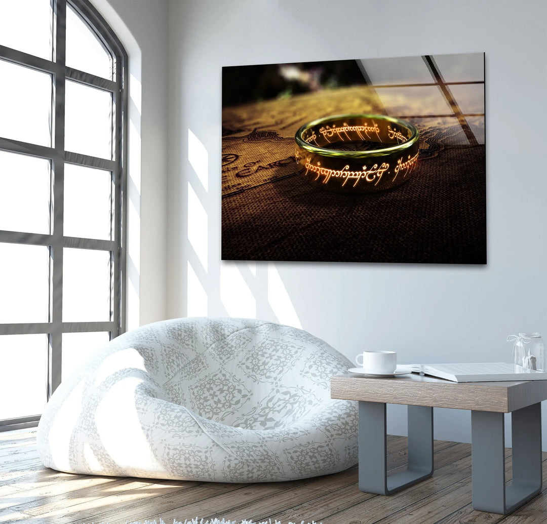 Lord of The Ring Glass Wall Art custom glass photo prints, large glass prints
