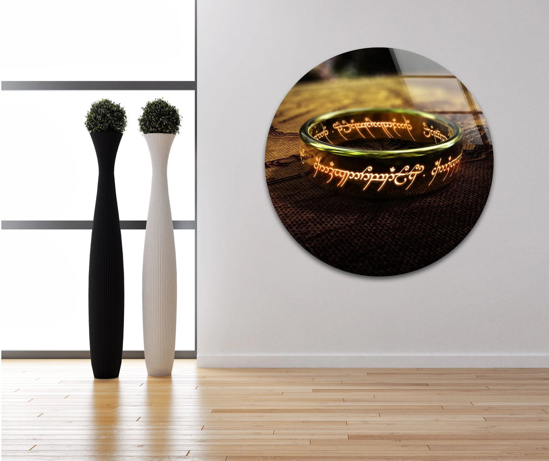 Lord of The Ring Glass Wall Art print on glass, glass printed photos
