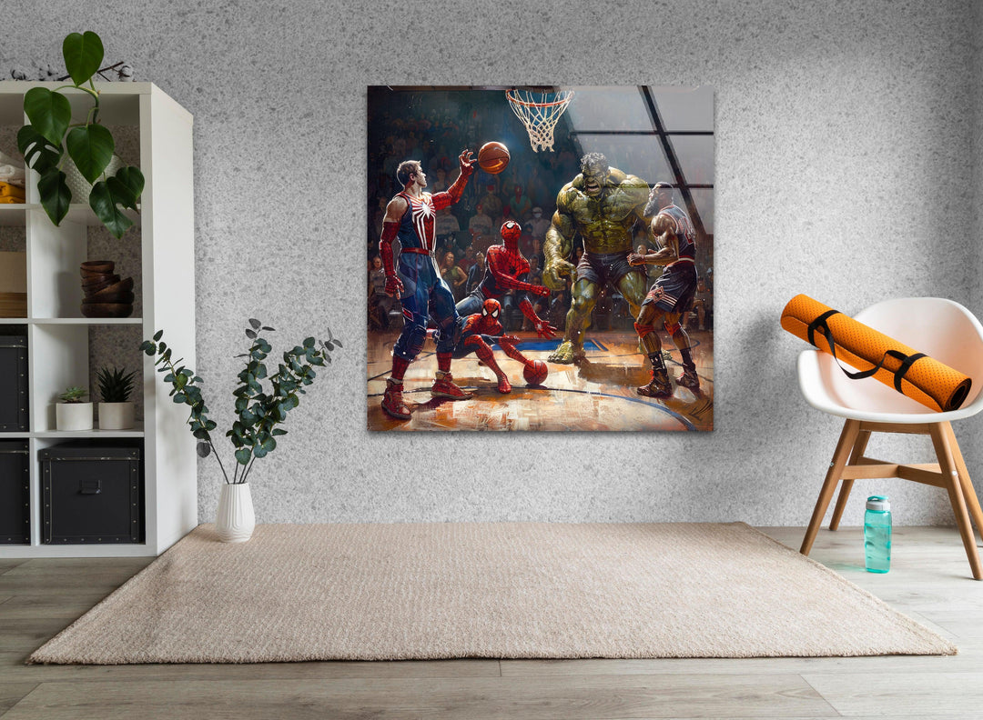 Marvel Avengers Tempered Glass Wall Art - MyPhotoStation