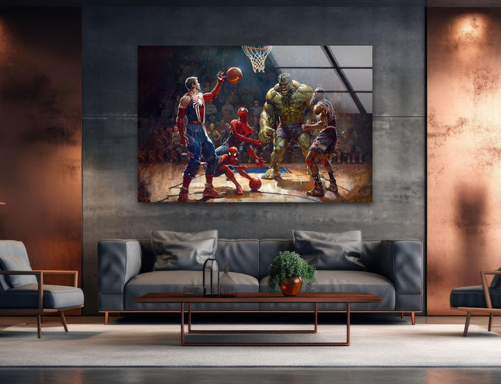 Marvel Avengers Tempered Glass Wall Art - MyPhotoStation