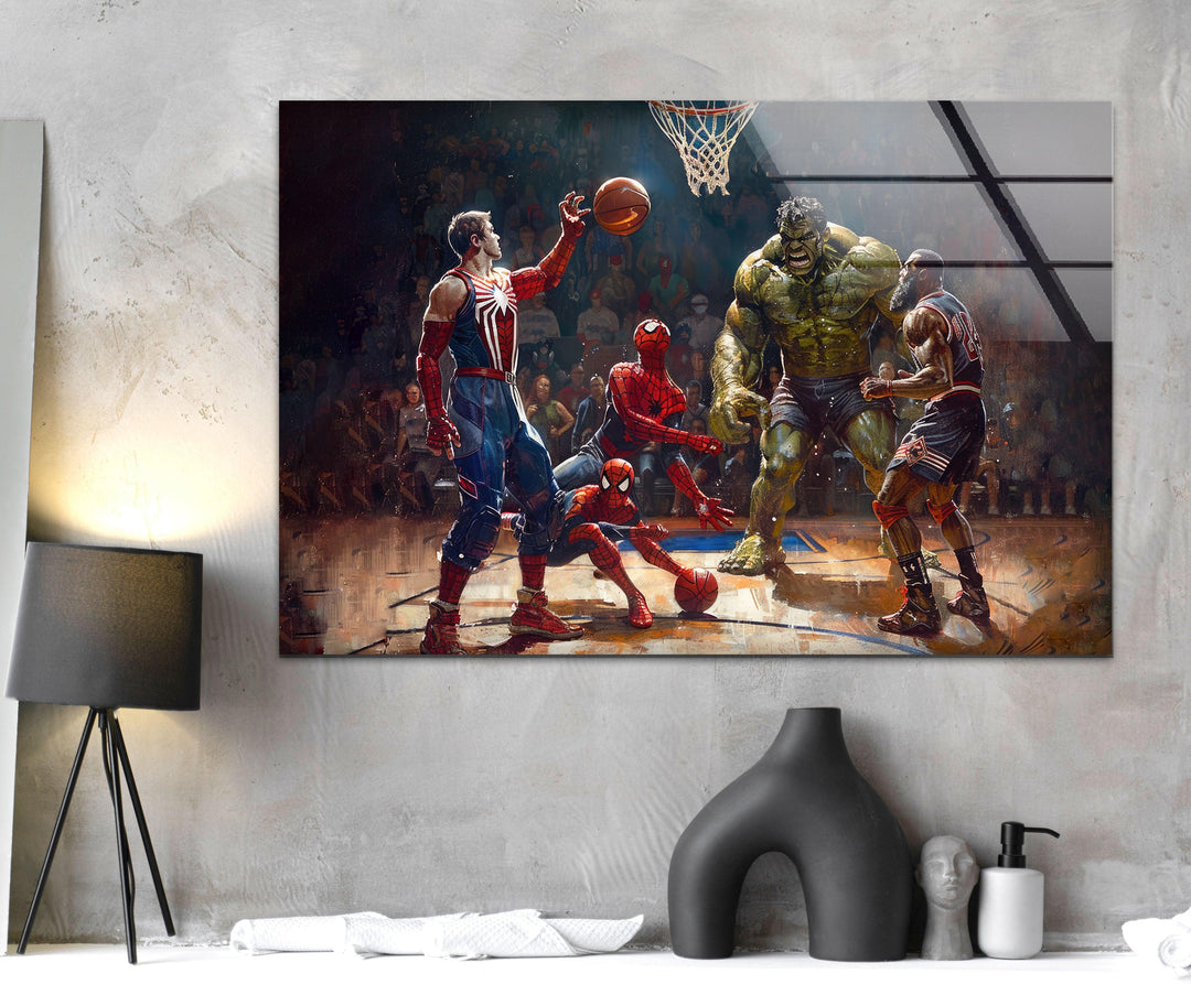 Marvel Avengers Tempered Glass Wall Art - MyPhotoStation