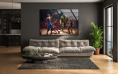 Marvel Avengers Tempered Glass Wall Art - MyPhotoStation