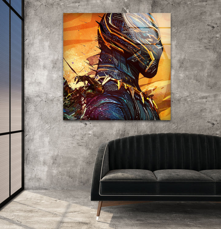 Marvel Black Panther Glass Photos for Walls