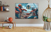 Avengers Football Glass Wall Art