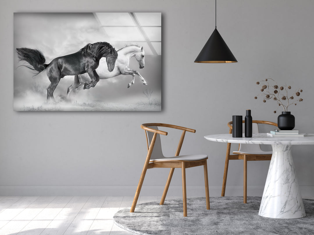 Wild Horses Running Glass Wall Art art glass wall art, glass wall art pictures