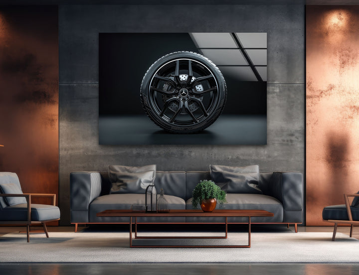 Mercedes Tempered Glass Wall Art - MyPhotoStation