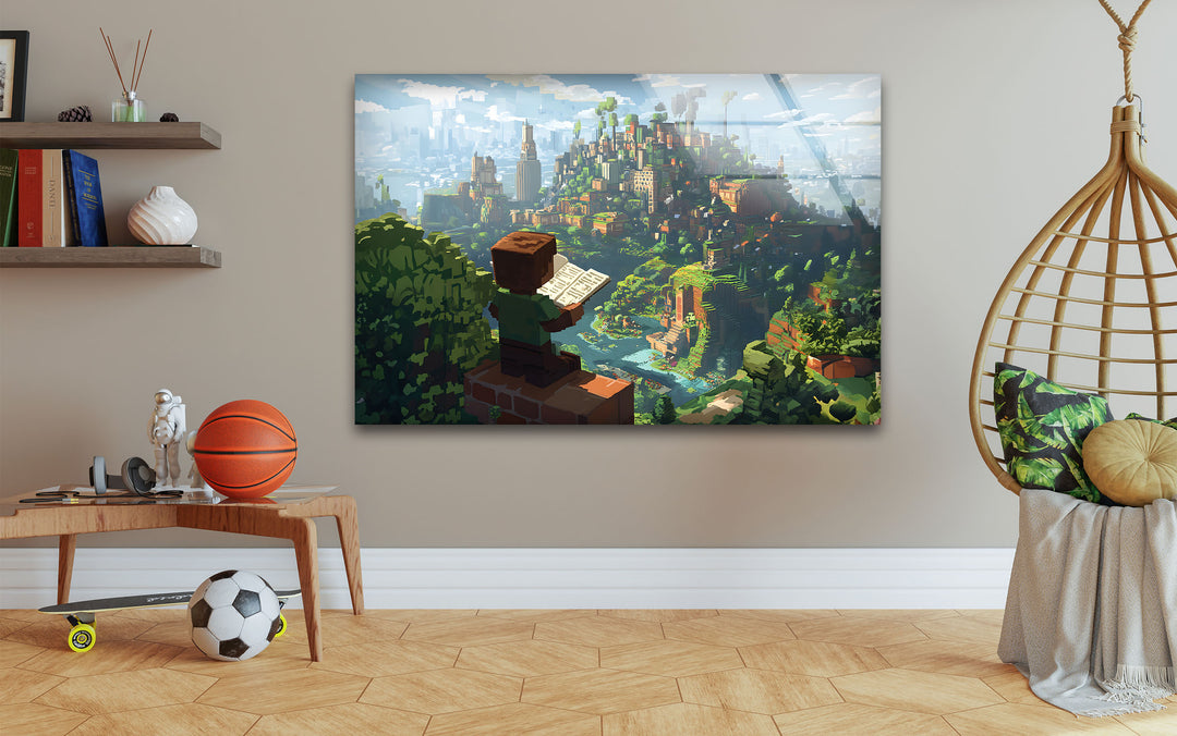 Gaming art prints blending vivid colors and imaginative designs for the ultimate gaming decor style
