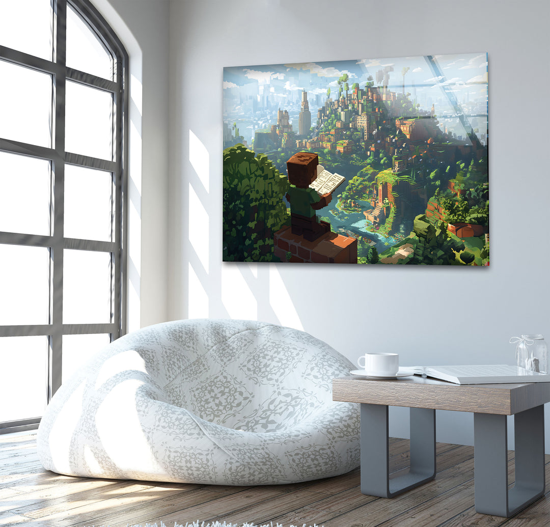 Video game art showcasing immersive worlds and characters perfect for gaming decor enthusiasts

