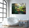 Minecraft Glass Wall Art photo print on glass, prints on glass wall art
