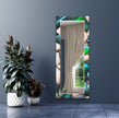 Stained Tempered Glass Wall Mirror