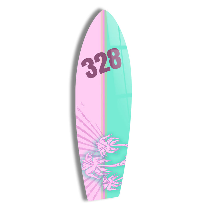 Customable Surfboard Wall Art