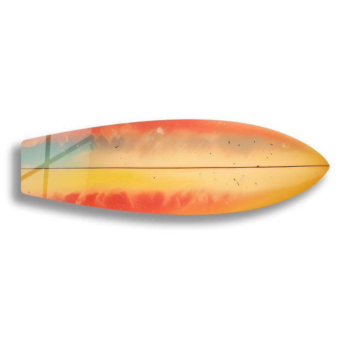 Soft Colors Art Surfboard Wall Art