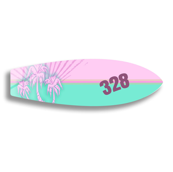 Customable Surfboard Wall Art