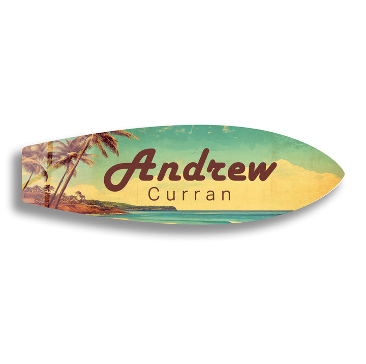 Exclusive Surfboard Wall Art