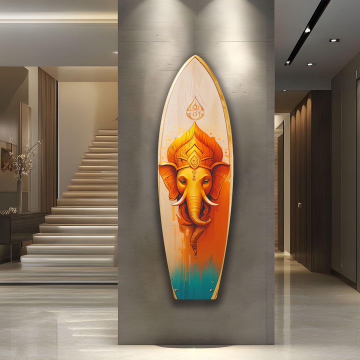 Vivid Buddha Surfboard Wall Art