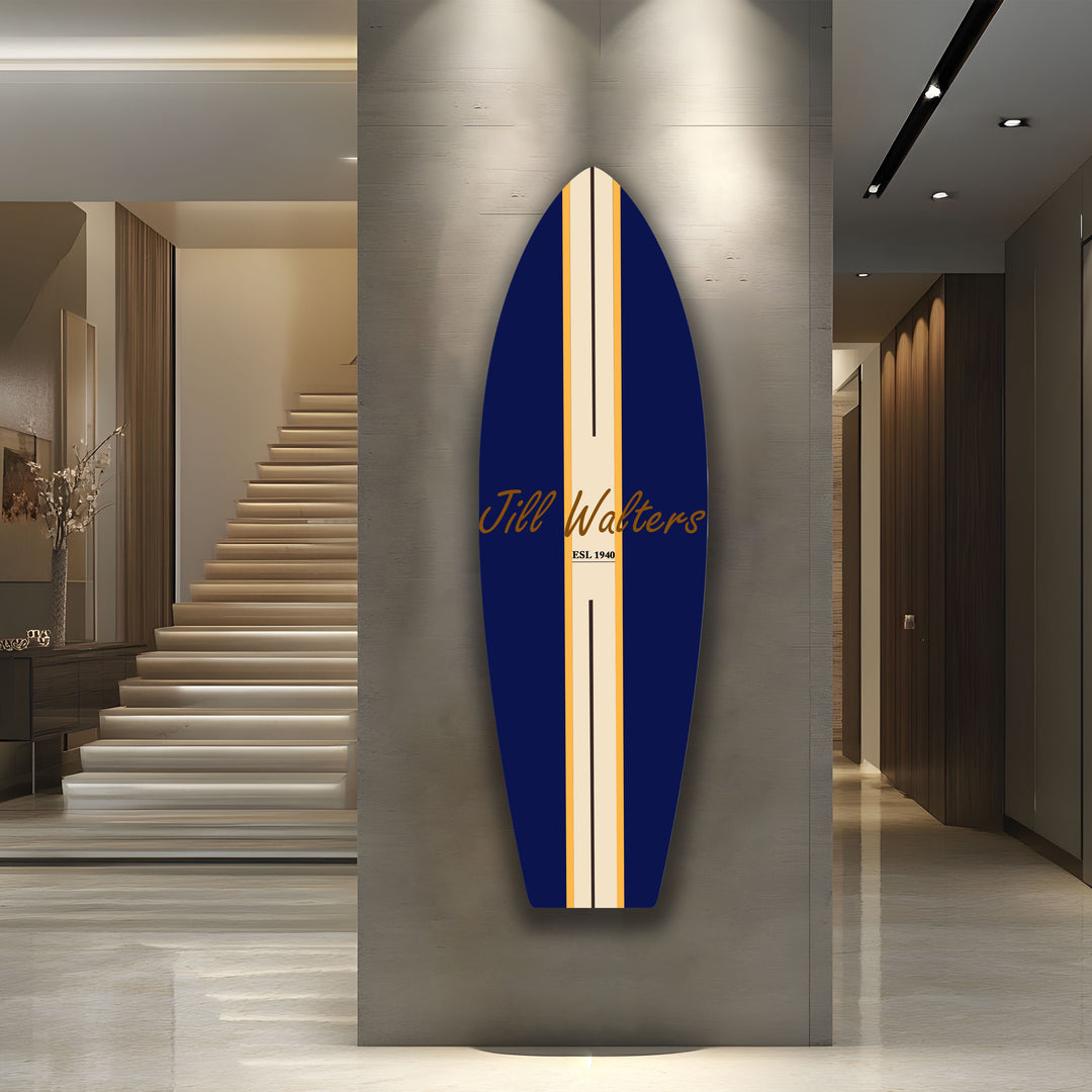 Print Custom Surfboard Wall Art