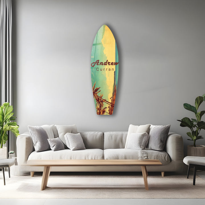 Exclusive Surfboard Wall Art