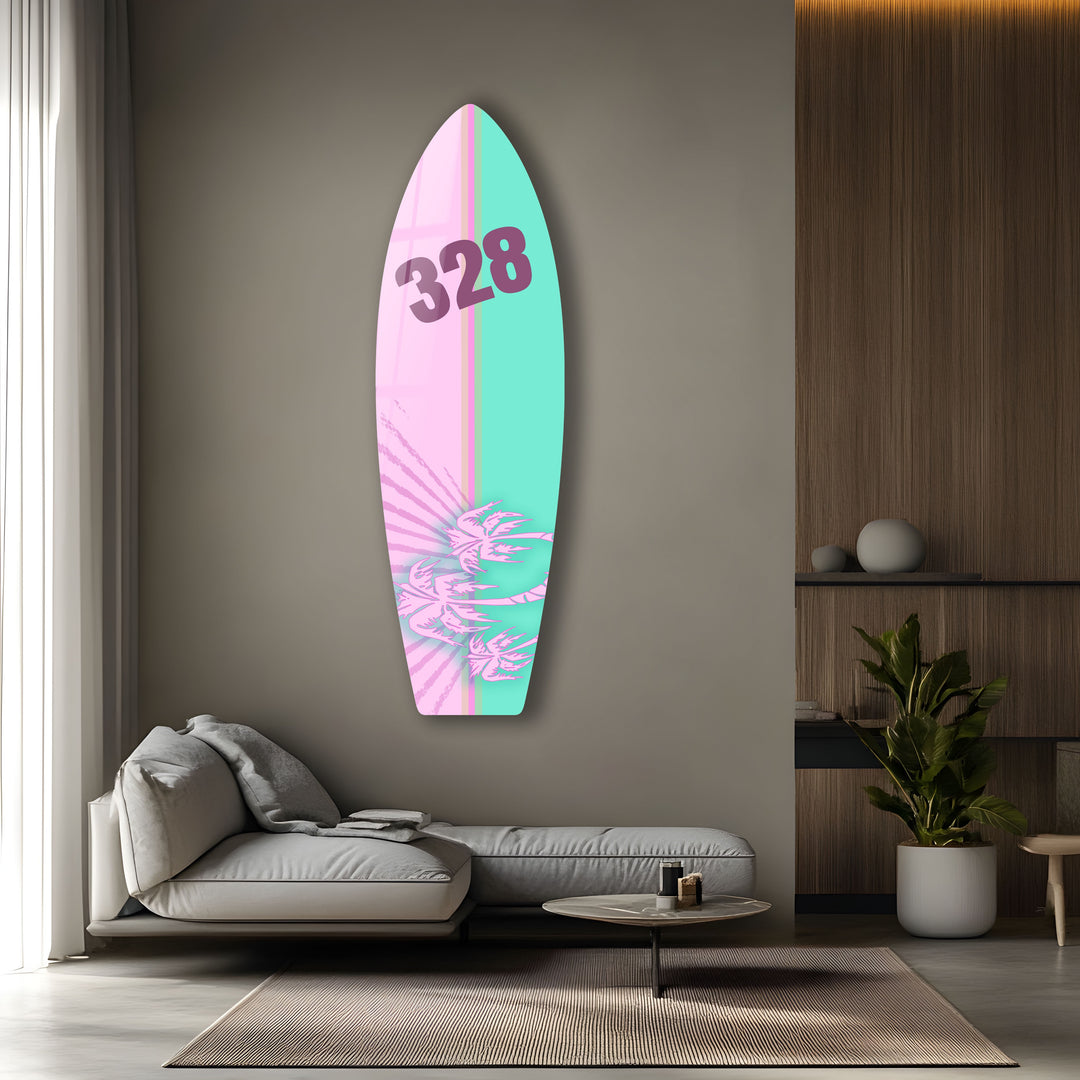 Customable Surfboard Wall Art