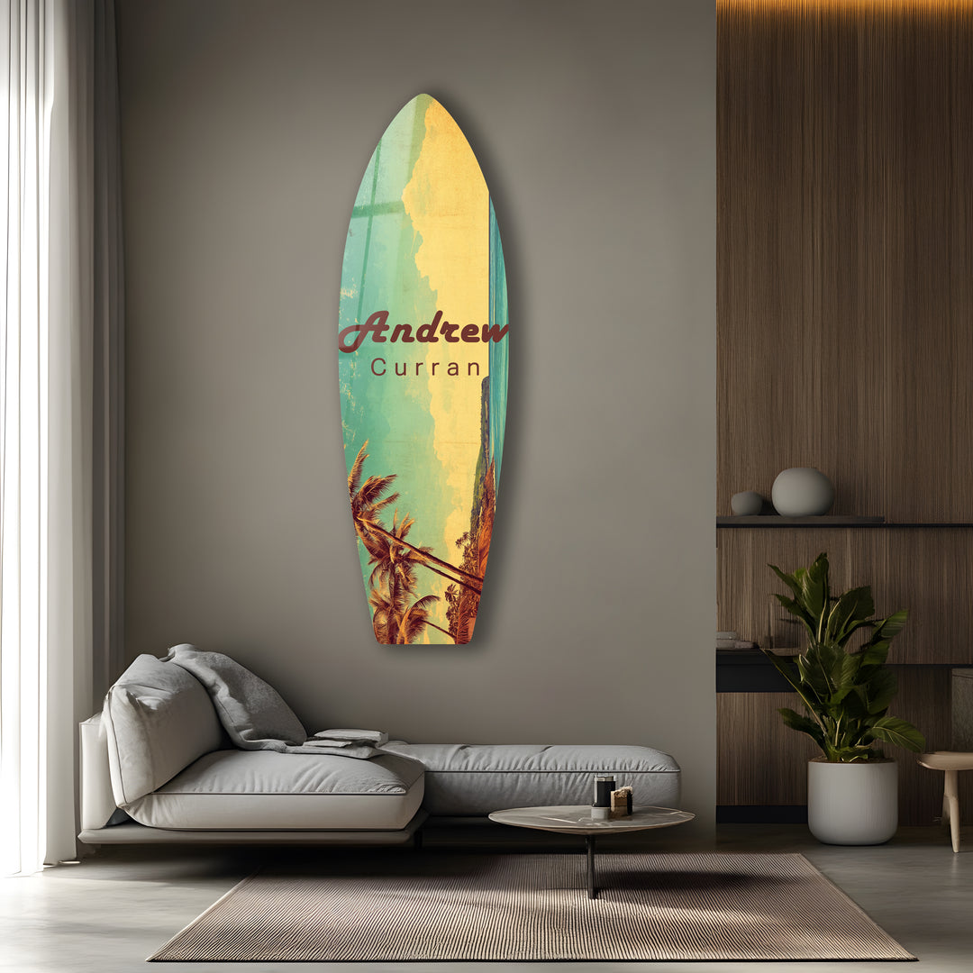 Exclusive Surfboard Wall Art