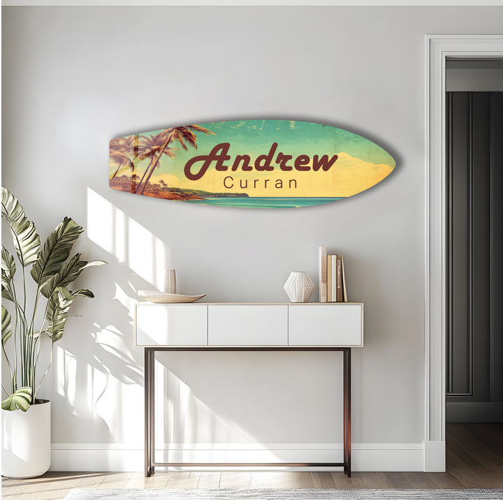 Exclusive Surfboard Wall Art