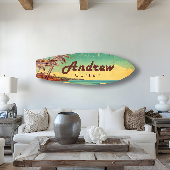 Exclusive Surfboard Wall Art