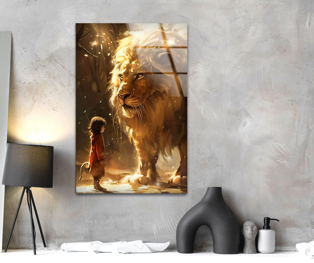 Narnia Glass Wall Art photo print on glass, prints on glass wall art
