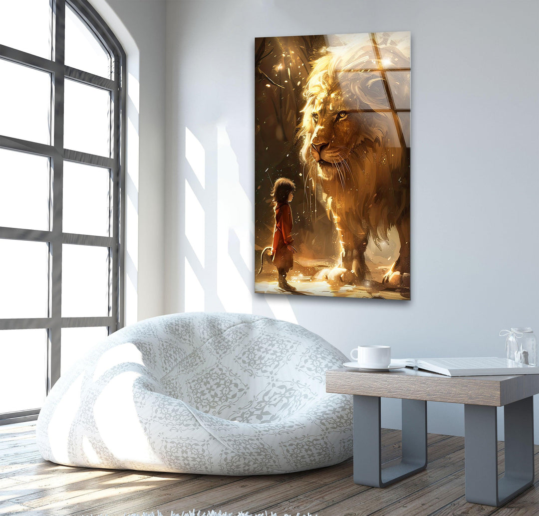 Narnia Glass Wall Art custom glass photo prints, large glass prints
