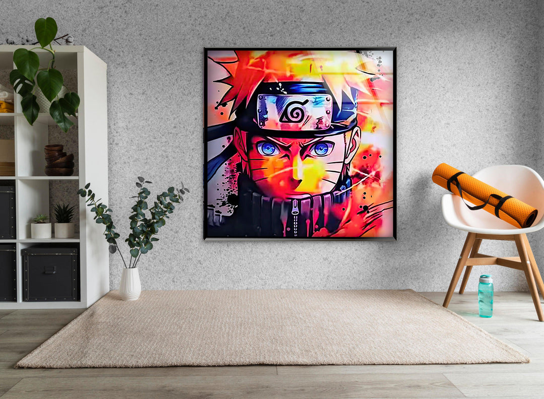 Naruto Glass Wall Art art glass wall art, glass wall art pictures
