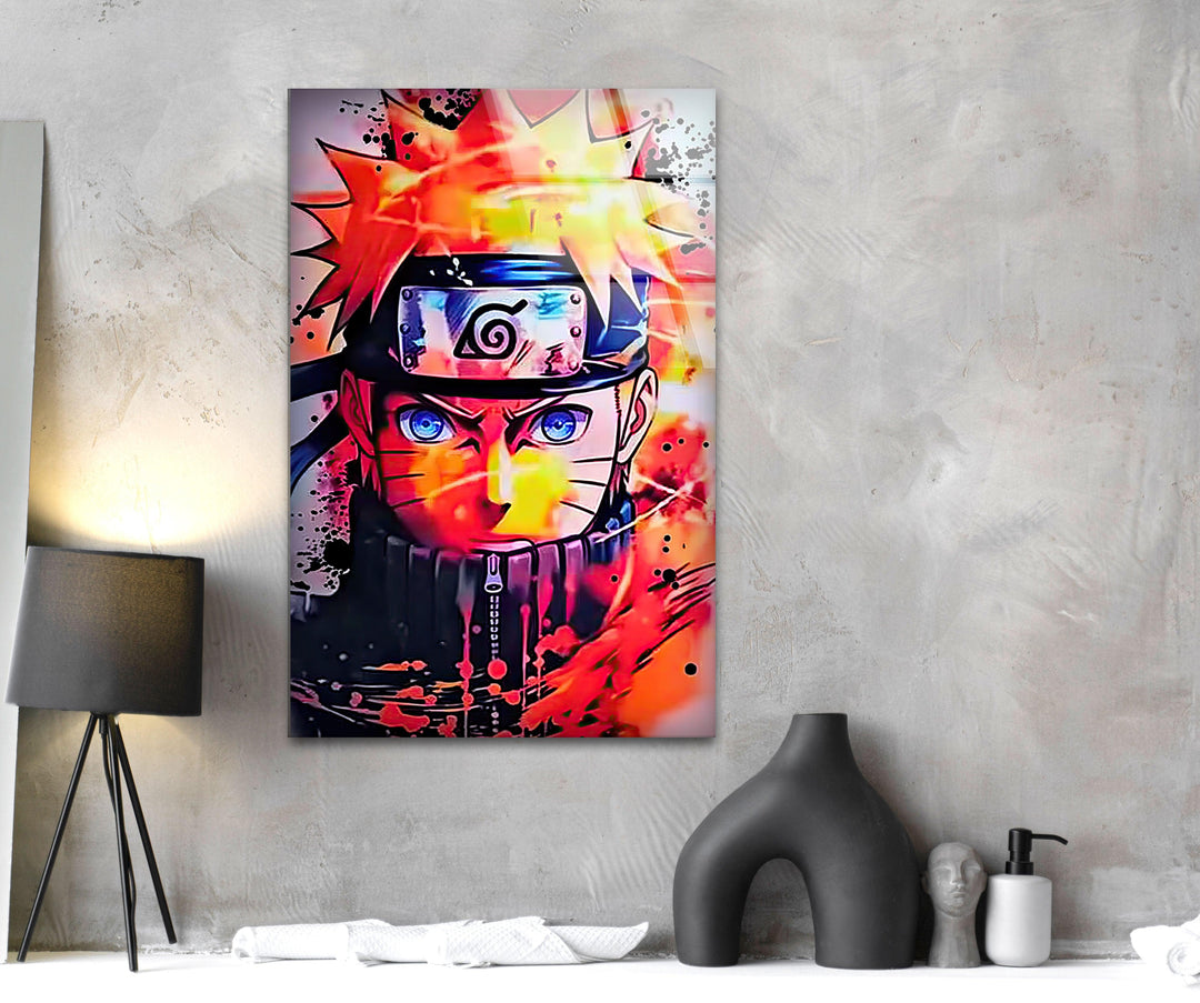 Naruto Glass Wall Art glass pictures for Wall, glass prints wall art
