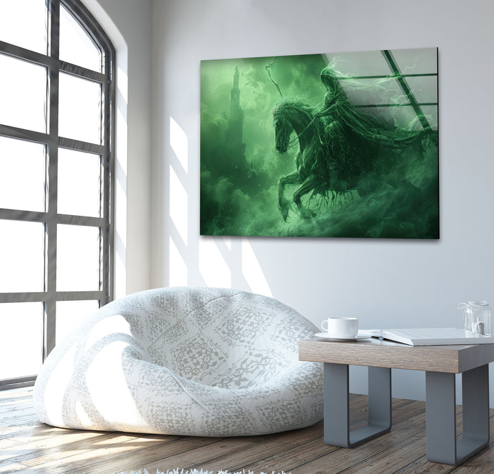 Old Nazgul Lotr Modern Glass Art for the Wall