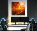 Oppenheimer Atomic Bomb Tempered Glass Wall Art - MyPhotoStation