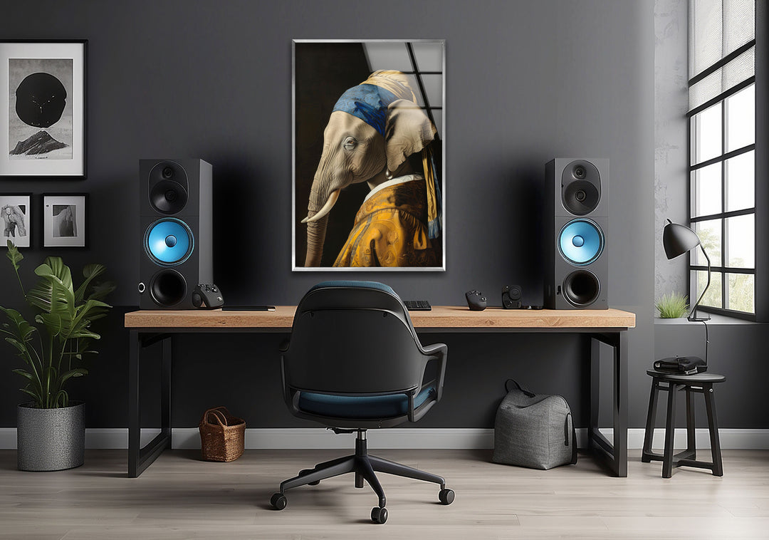 Johannes Vermeer Painting Glass Picture Prints | Modern Wall Art