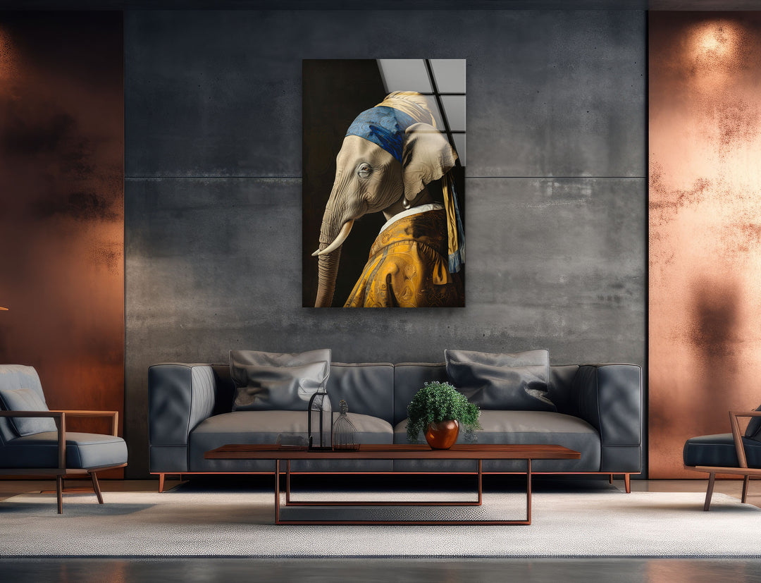 Johannes Vermeer Painting Glass Wall Artwork | Custom Glass Photos