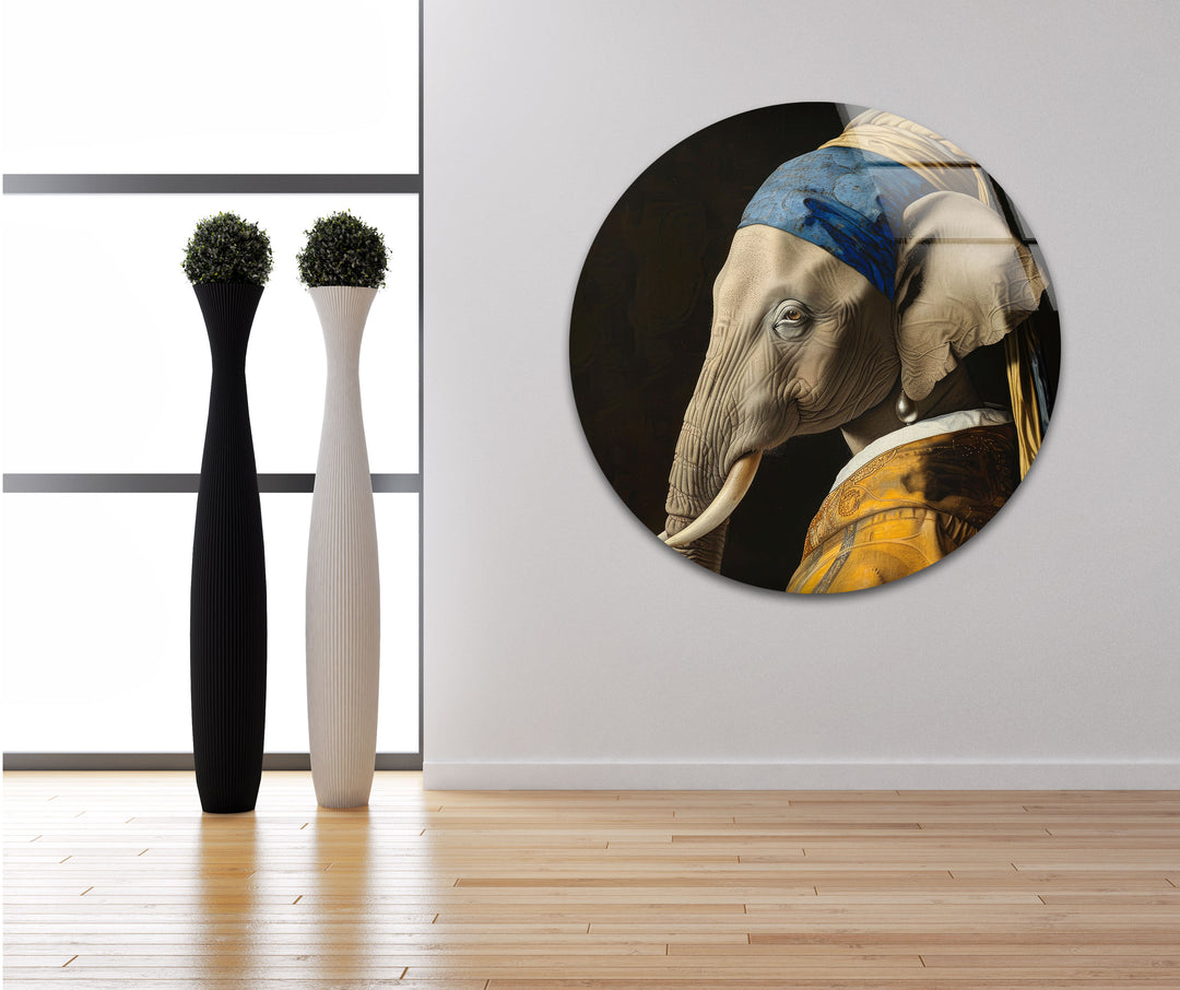 Johannes Vermeer Painting Wall Art on Glass | Unique Glass Photos