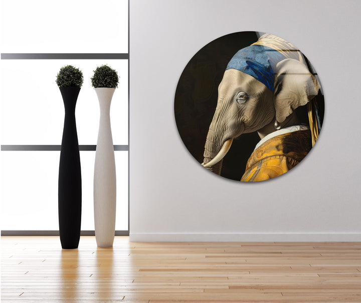 Johannes Vermeer Painting Wall Art on Glass | Unique Glass Photos