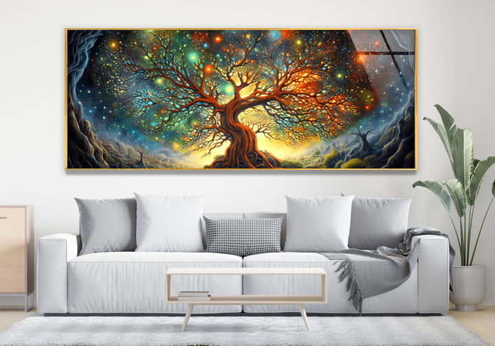 Life of Tree Glass Wall Art, glass pictures for Wall, glass prints wall art