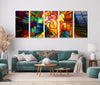 Stained Tempered Glass Wall Art