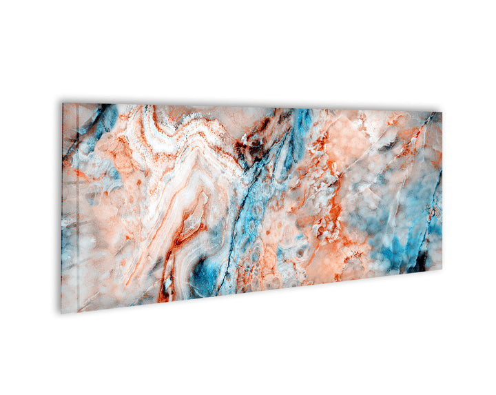 Marble Abstract Painting Glass Wall Art, custom glass pictures, glass art prints