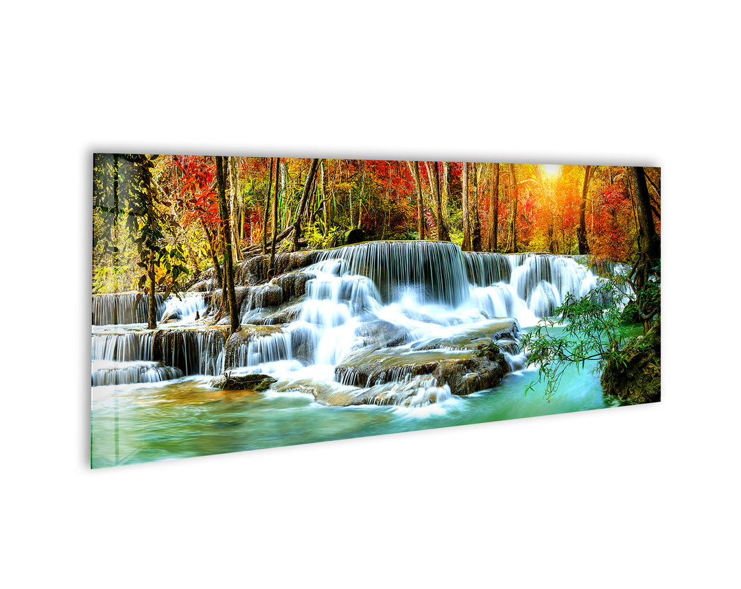 Nature Landscape Glass Wall Art, glass pictures for Wall, glass prints wall art