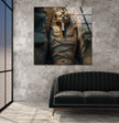Pharaoh Tomb Wall Art on Glass | Unique Glass Photos