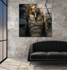 Pharaoh Tomb Wall Art on Glass | Unique Glass Photos