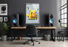 Pikachu Tempered Glass Wall Art - MyPhotoStation