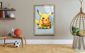 Pikachu Tempered Glass Wall Art - MyPhotoStation